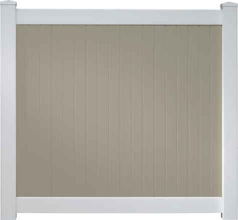 Wholesale Vinyl Two-Tone Privacy Fence for Sale in Southwest Florida