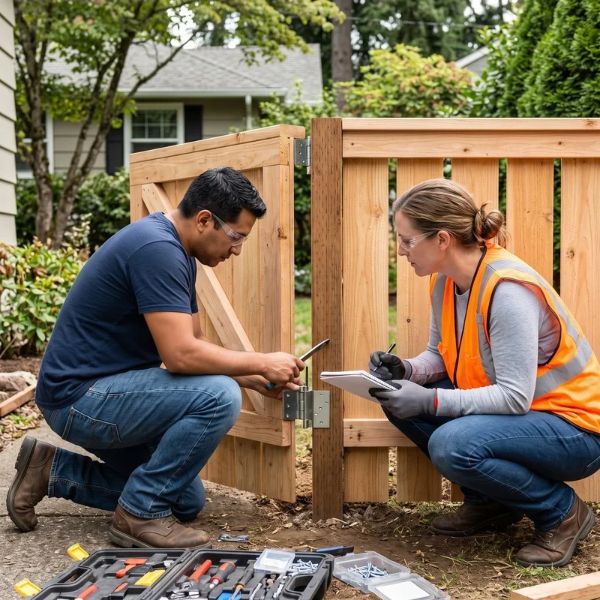 installing gate hardware