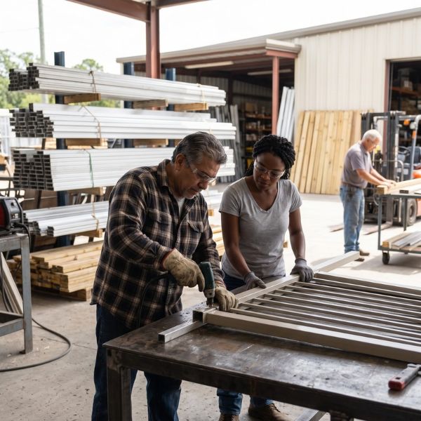 custom fence fabrication